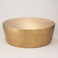 Izmir Hammered 35"Dia/48"Dia Coffee Table - Brass