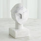Mod Marble Portrait Bust - Grats Decor Interior Design & Build Inc.