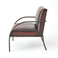 Swoop Chair - Brindisi Leather - Lava