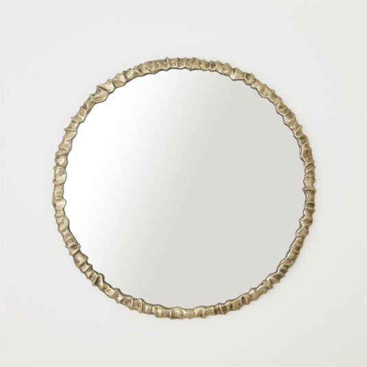 Artiste Oval Mirror - Brass