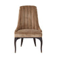 Channel Tufted Dining Chair - Muslin