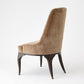 Channel Tufted Dining Chair - Mushroom