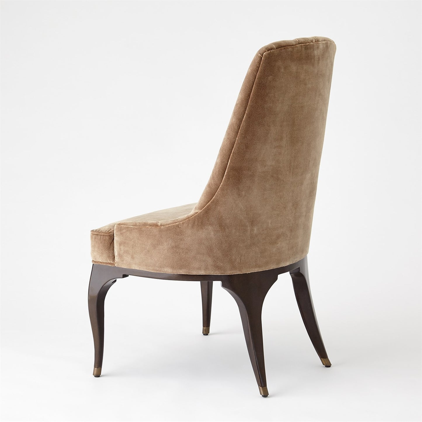 Channel Tufted Dining Chair - Mushroom