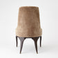 Channel Tufted Dining Chair - Mushroom
