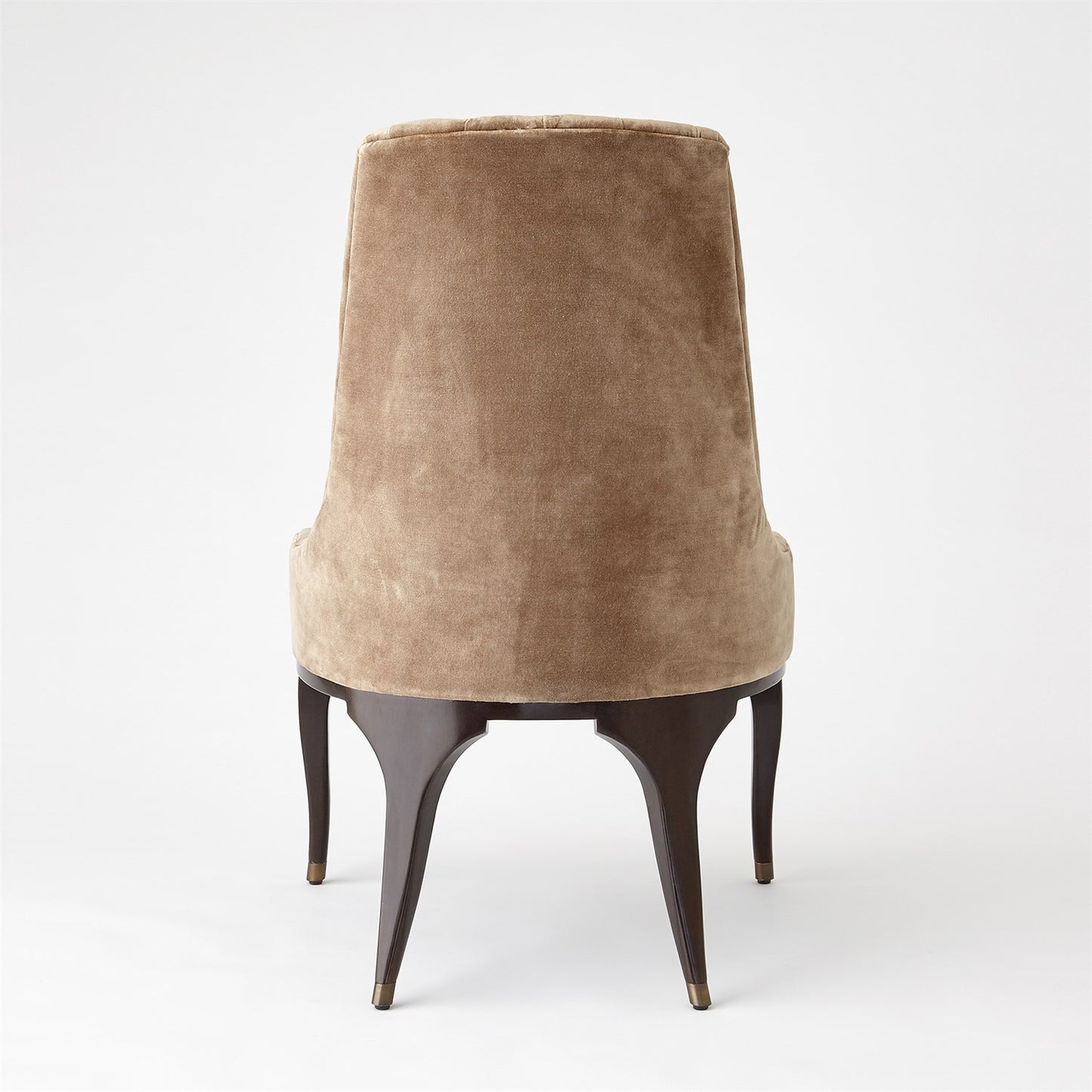 Channel Tufted Dining Chair - Mushroom