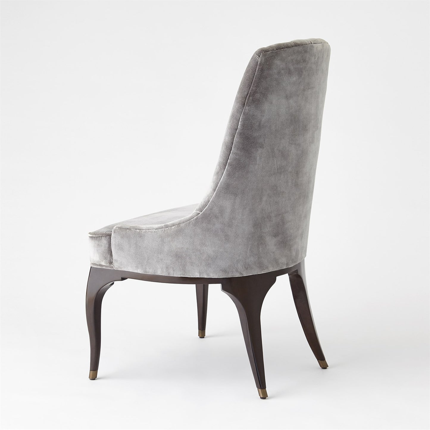 Channel Tufted Dining Chair - Gargoyle
