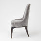 Channel Tufted Dining Chair - Gargoyle