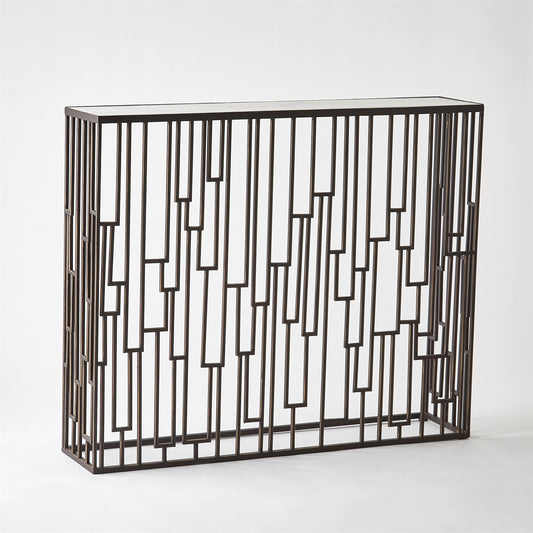 Shingle 43" Hall Table - White Marble