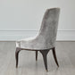 Channel Tufted Dining Chair - Gargoyle