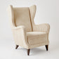 Wing Chair - Wide Wale Corduroy - Vanilla