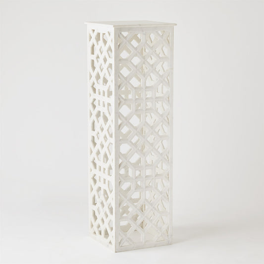 Marble Fret 48"H Pedestal