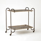 Blade Bar Cart - Bronze