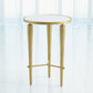 Jasper Accent Table - Brass - Grats Decor Interior Design & Build Inc.