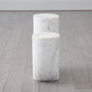 Marble Tube Table - White