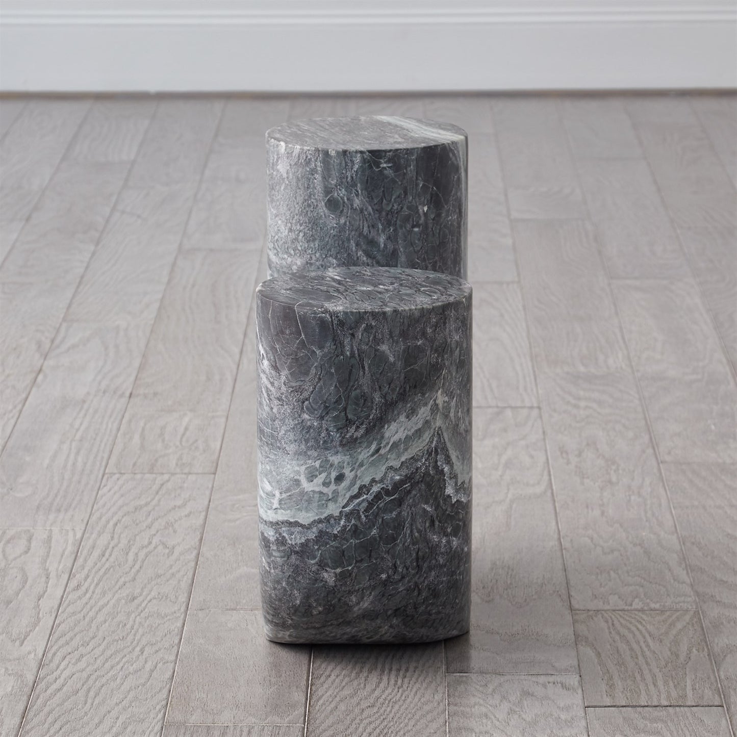 Marble Tube Table - Black