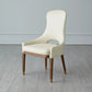 Nola Dining Chair - Ivory Leather