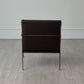 Swoop Chair - Brindisi Leather - Lava