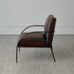 Swoop Chair - Brindisi Leather - Lava