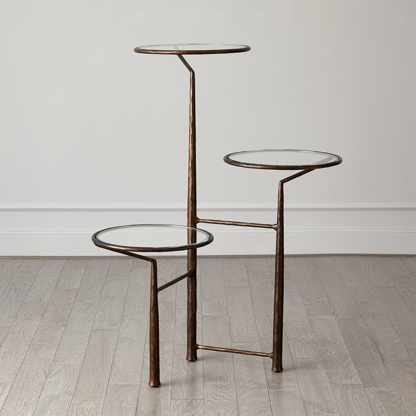 Unity Pedestal w/ Glass - Bronze