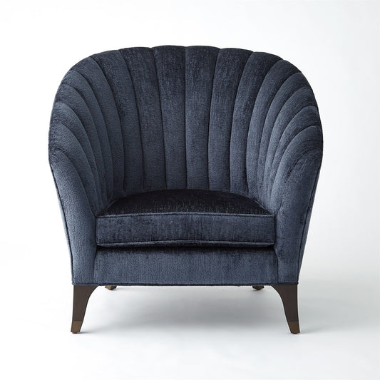 Luxe Lounge Chair - Indigo