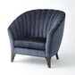 Luxe Lounge Chair - Indigo