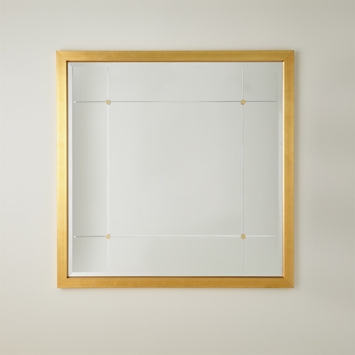 Beaumont Mirror - Gold Leaf