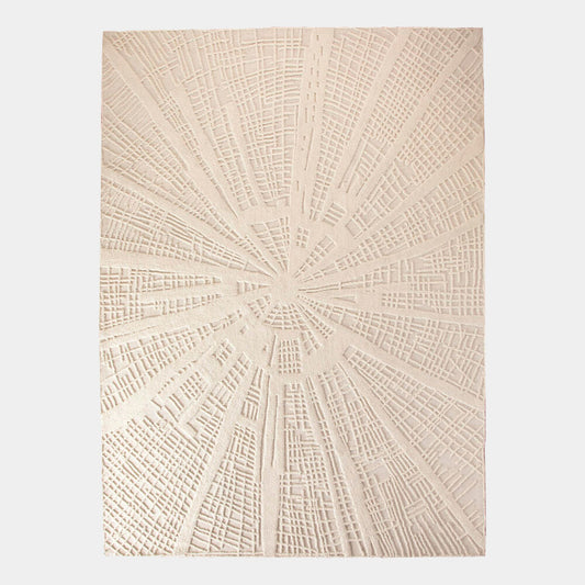 Vortex Rug - Ivory/Ivory - 5 Sizes
