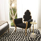 Graffiti Rug - White/ Black - 5 Sizes