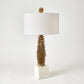 Pinecone Table Lamp - Brass