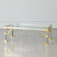 Tri-Column Cocktail Table