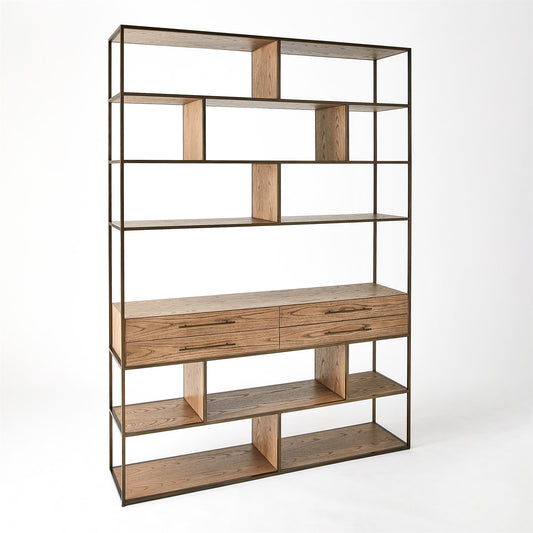 Mack Etagere - Oak