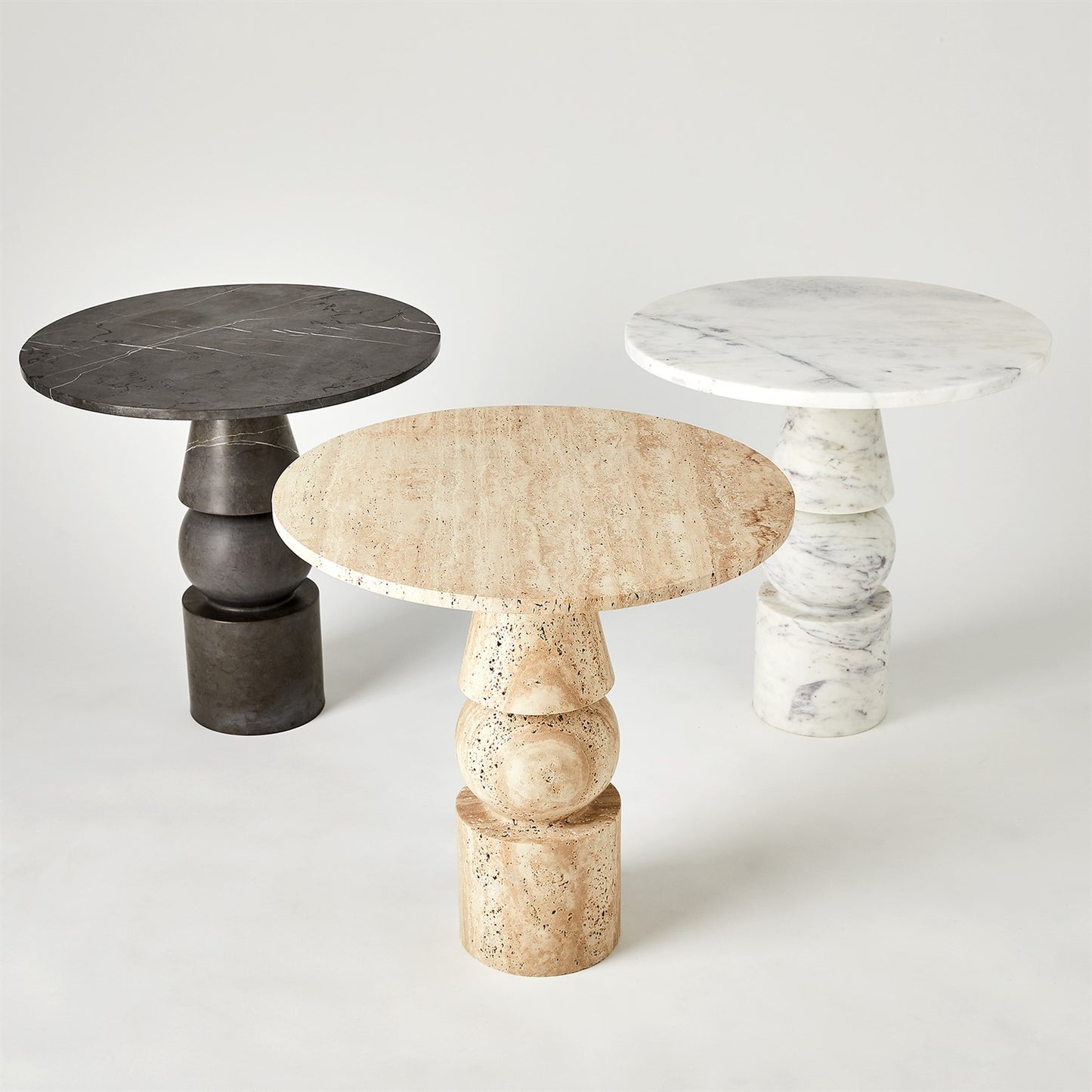 Cargo Table - Banswara White Marble
