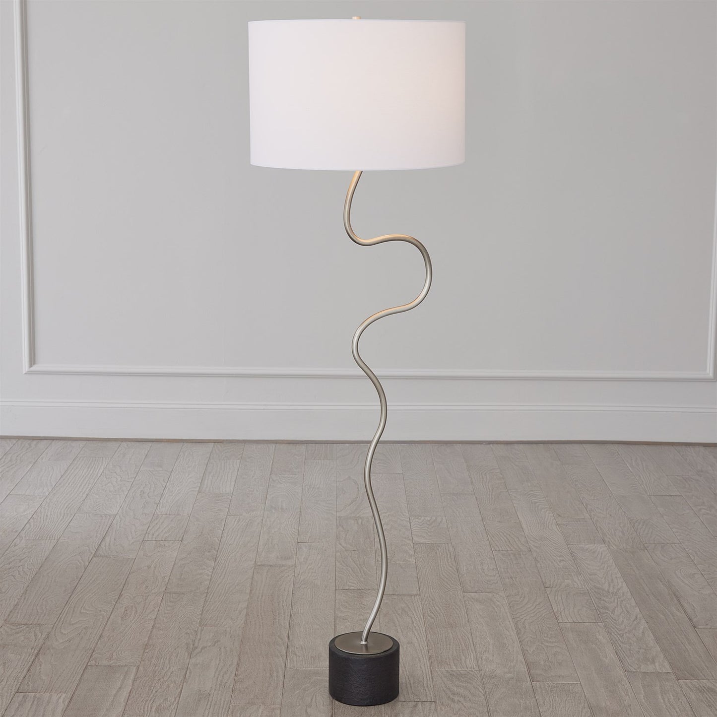 Loop Floor Lamp-Gunmetal