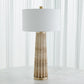 Quarry Table Lamp - Travertine