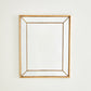 Gilded Rope Mirror - Gold Leaf