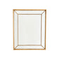 Gilded Rope Mirror - Gold Leaf