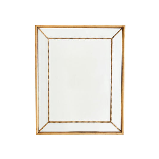 Gilded Rope Mirror - Gold Leaf