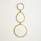 Cascade Mirror - B - Shiny Brass