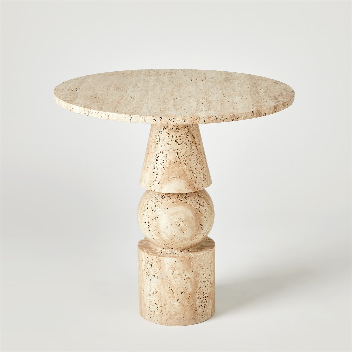 Cargo Table - Travertine
