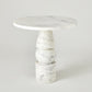Cargo Table - Banswara White Marble