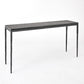 Forrester Console - Blackened/ Flamed Marble - Lg
