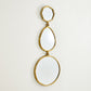 Cascade Mirror - B - Shiny Brass