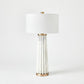 Quarry Table Lamp - White Marble