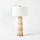 Quarry Table Lamp - Travertine