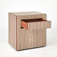 Sienna Filing Cabinet - Walnut/Bone