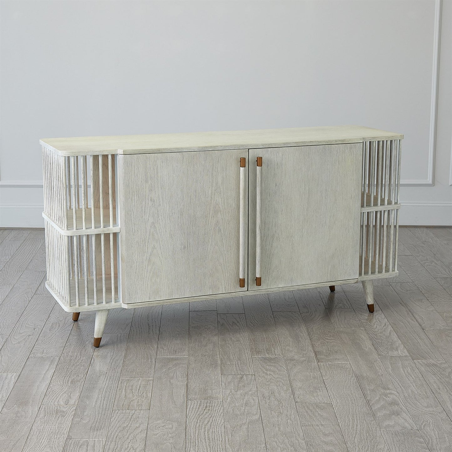 Arbor Tall Cabinet - Whitewashed Finish (Copy)