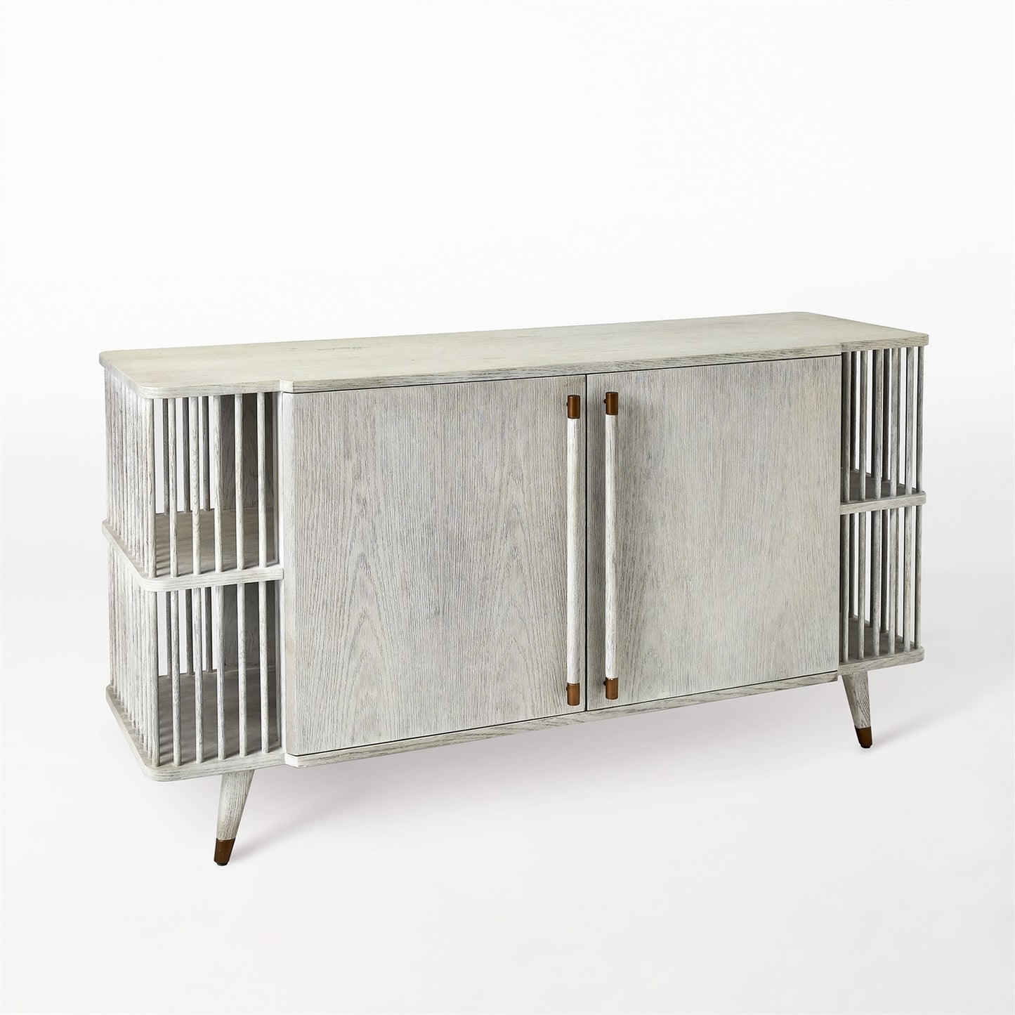 Arbor Tall Cabinet - Whitewashed Finish (Copy)