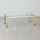 Tri-Column Cocktail Table