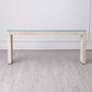 Posh Console - Parchment Suede
