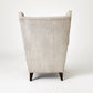 Wing Chair - Wide Wale Corduroy - Smoke